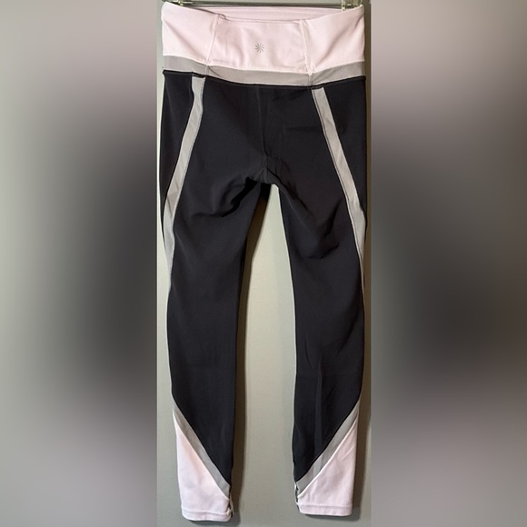 Athleta Powervita Elevation 7/8 Leggings Spring Night Purple Grey Size XS - Picture 4 of 5